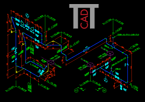 Piping Isometric CAD - PiCAD - Anlagenbau Software